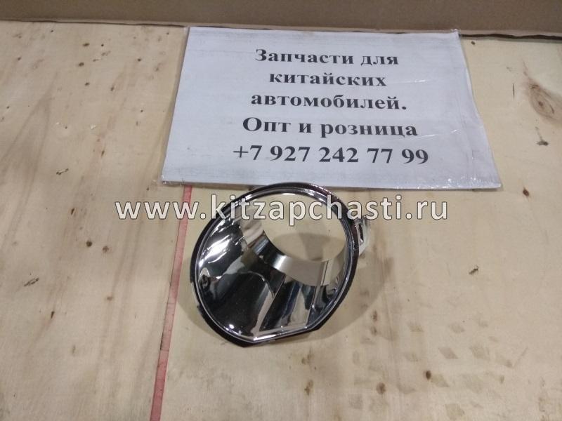 Окантовка хромированная вставки под ПТФ(правая) Geely MK CROSS, Geely MK с 2012 г 1018006151-01